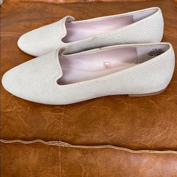 H&M Beige Ballet Flat Loafers - Picture 4 of 5